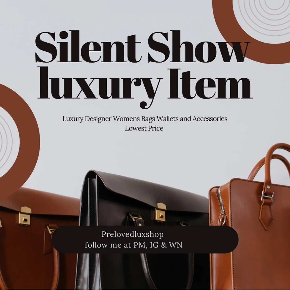 🔥 SILENT SHOW LUXURY & DESIGNER - Picture 3 of 8